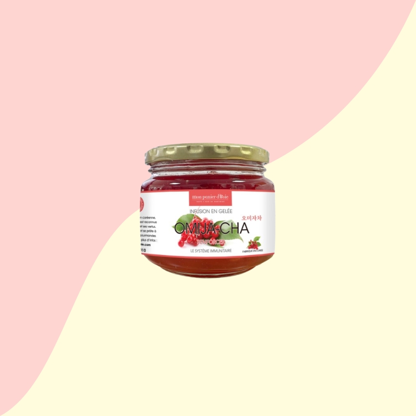 Infusion en gelée omija-cha