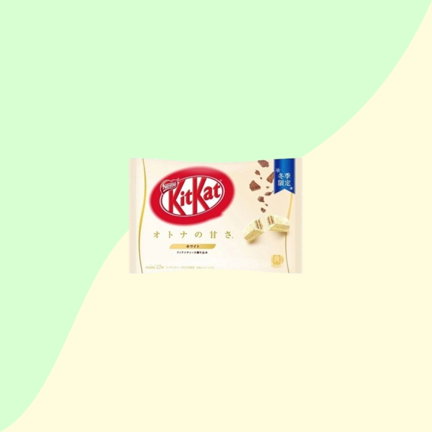 Kitkat mini chocolat blanc