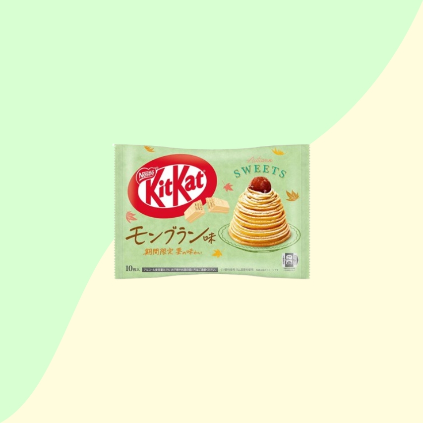Kitkat mini saveur mont blanc