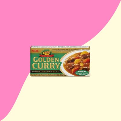 Golden curry s&b sauce mix en bloc mi fort