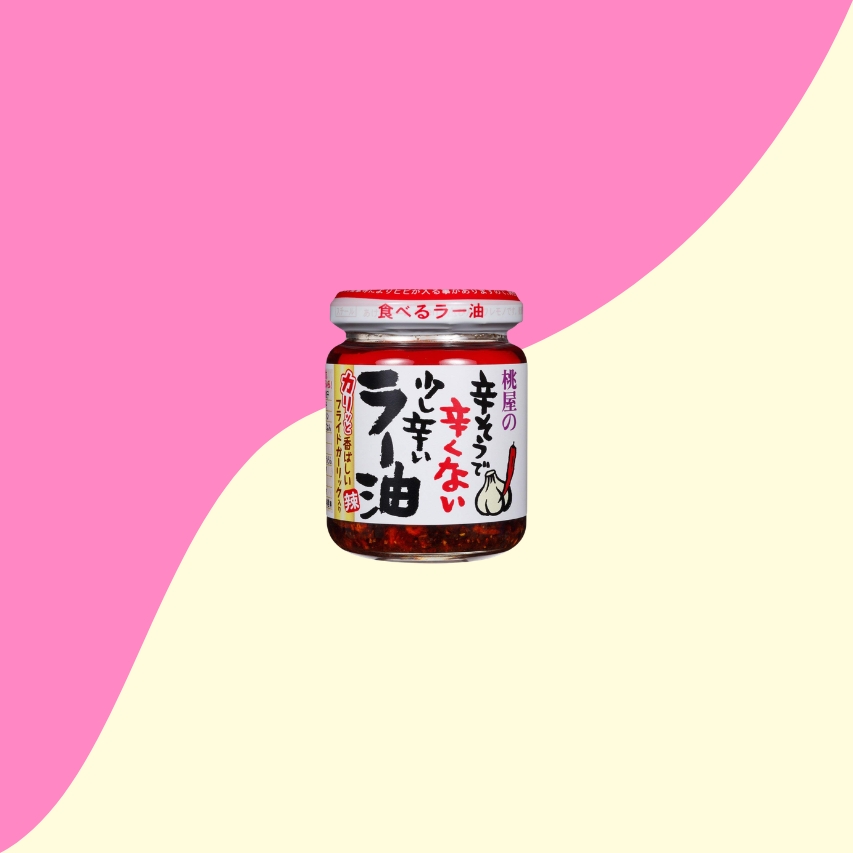 Huile pimentee ail frit momoya