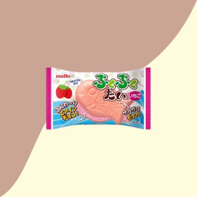Gaufrette taiyaki meito Choco Fraise
