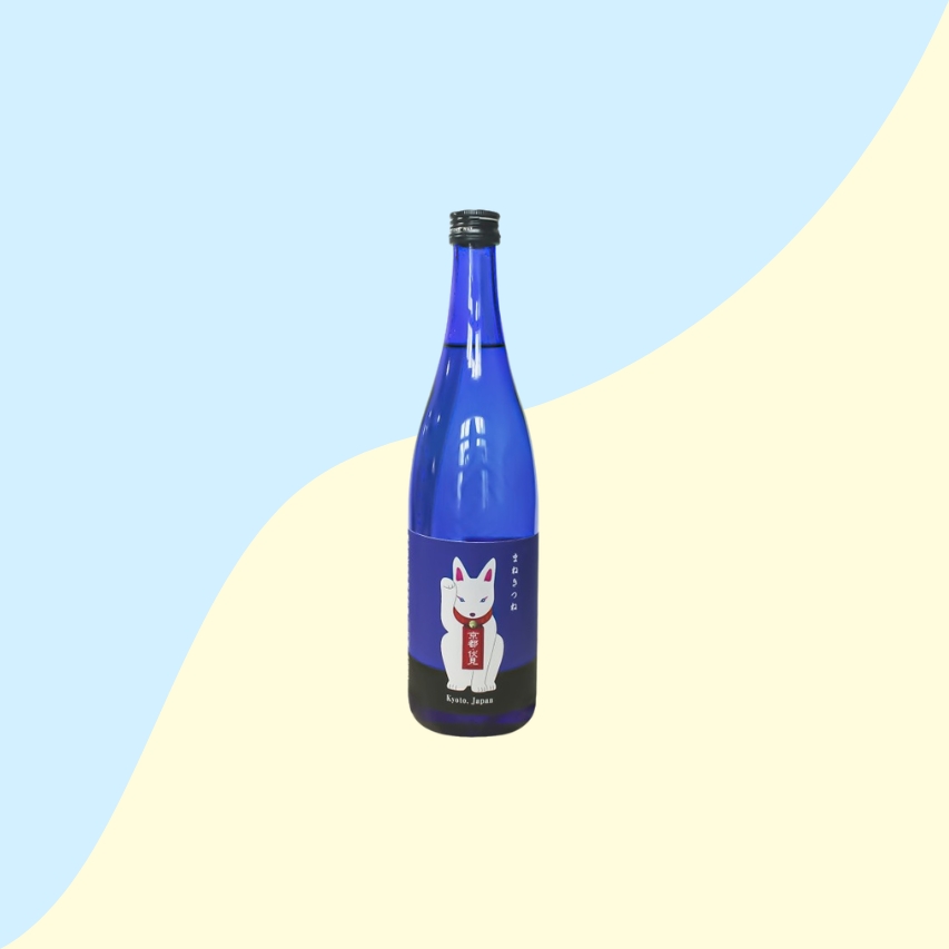 Sake junmai ginjo blue fox tamanohikari