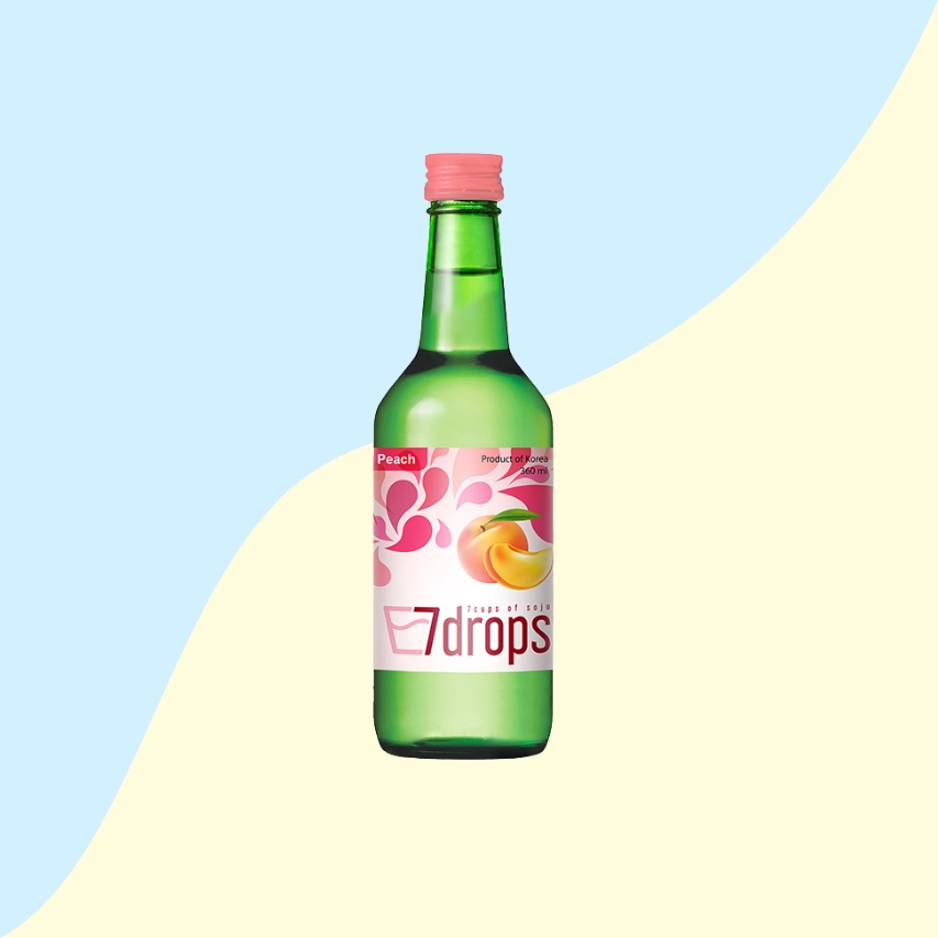 Soju pêche 7 drops