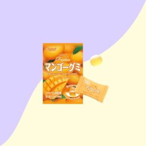 Mango gummy candy