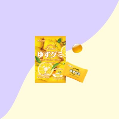 Yuzu gummy candy