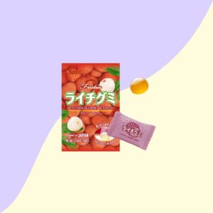 Lychee gummy candy